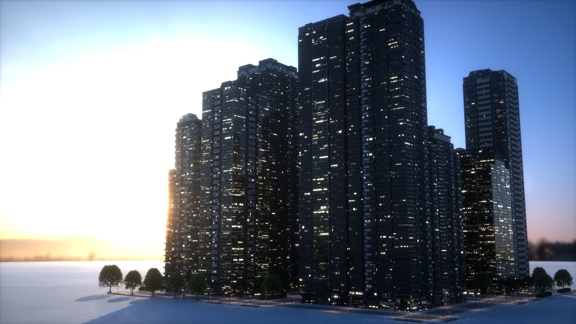 City Block Type B35 3D model_3