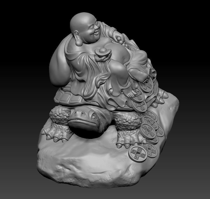 3 d model species of maitreya furnishing articles 3D print model_4