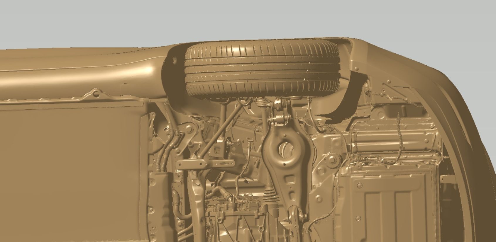 Tesla Model3 2022 Exterior 3d scan model 3D model 3D model_5