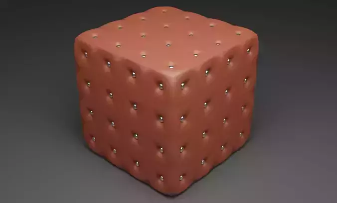  CONNAUGHT PULLED SOFA BROWN 3D model