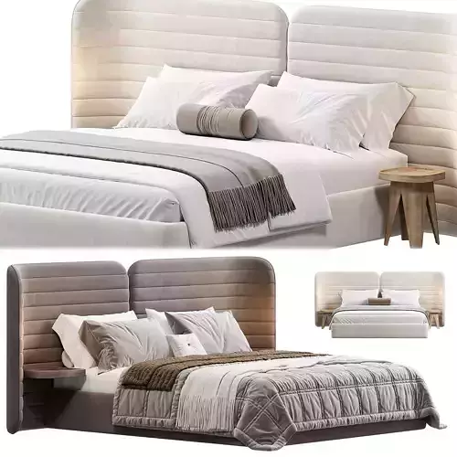Maccoy Bed by thehighwall 3D model