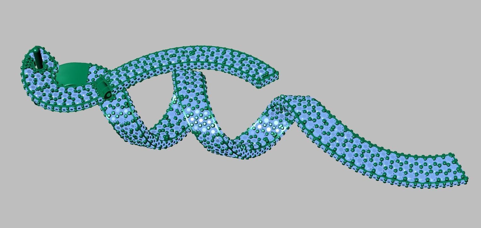 Earring model 0347 3D printable model15 3D print model_12