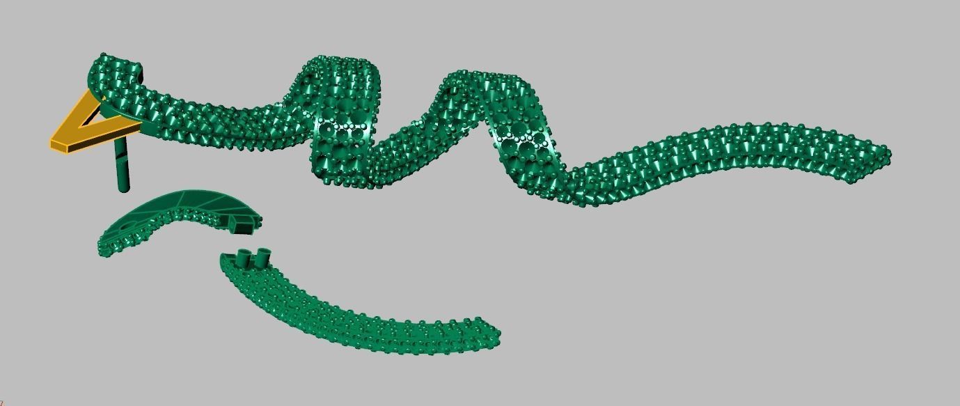 Earring model 0347 3D printable model15 3D print model_13