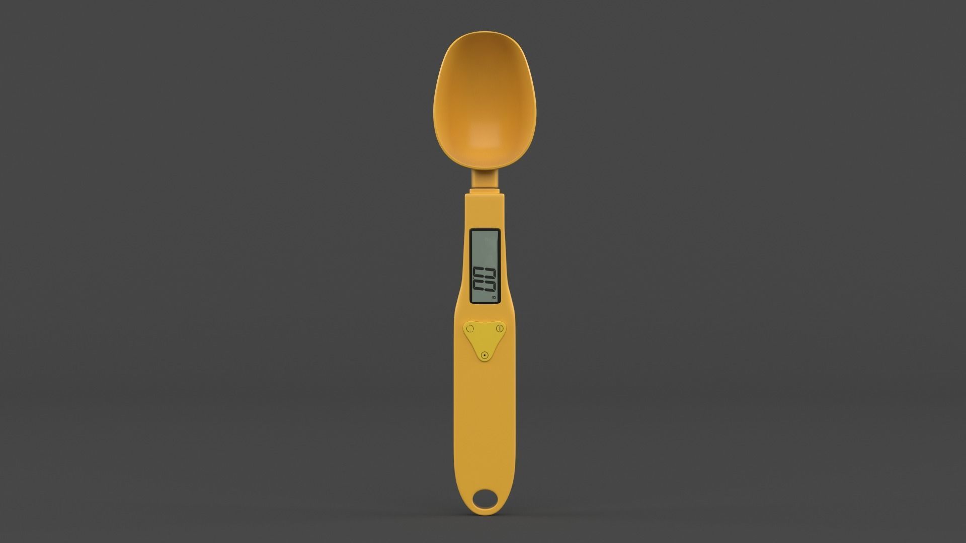 Electronic LCD Digital Spoon 3D model_2