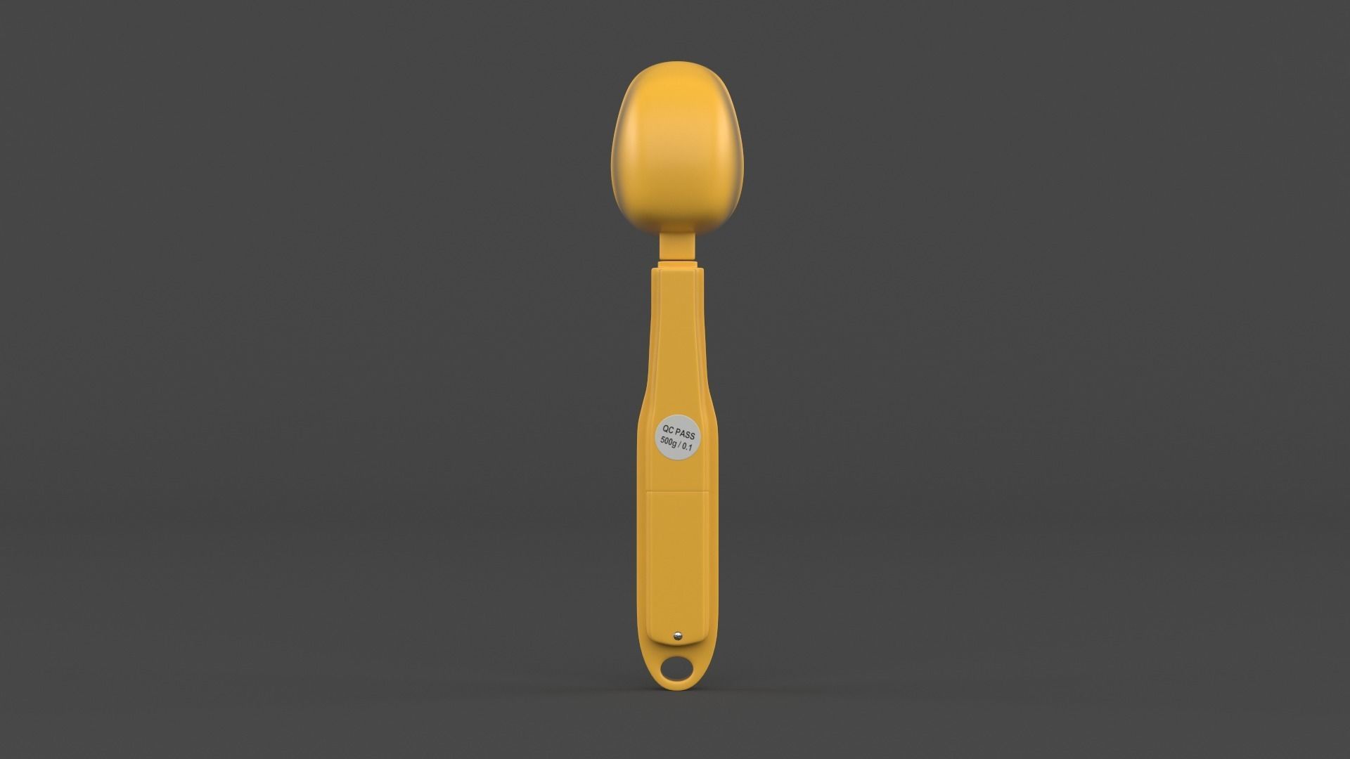 Electronic LCD Digital Spoon 3D model_4