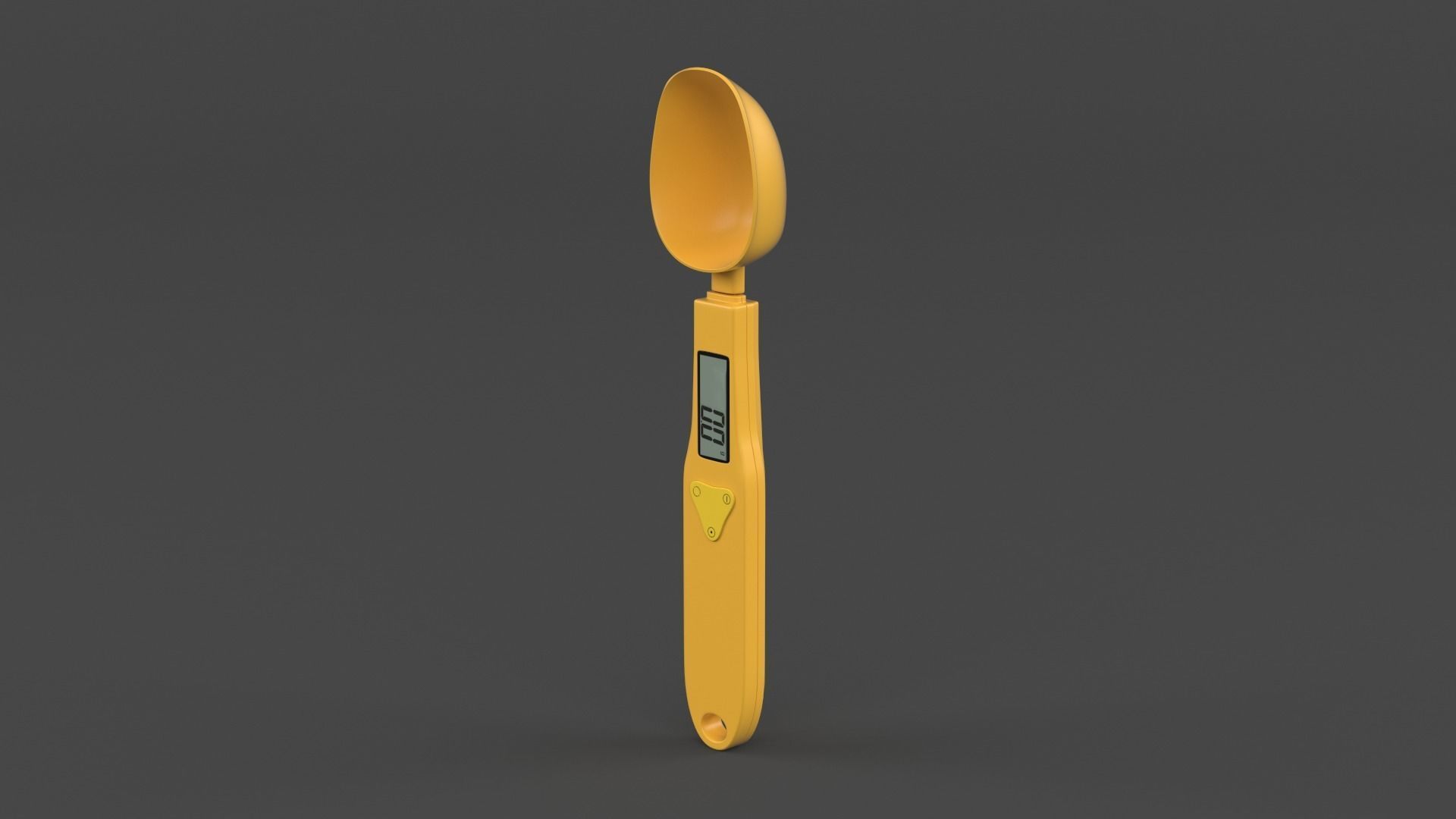 Electronic LCD Digital Spoon 3D model_3