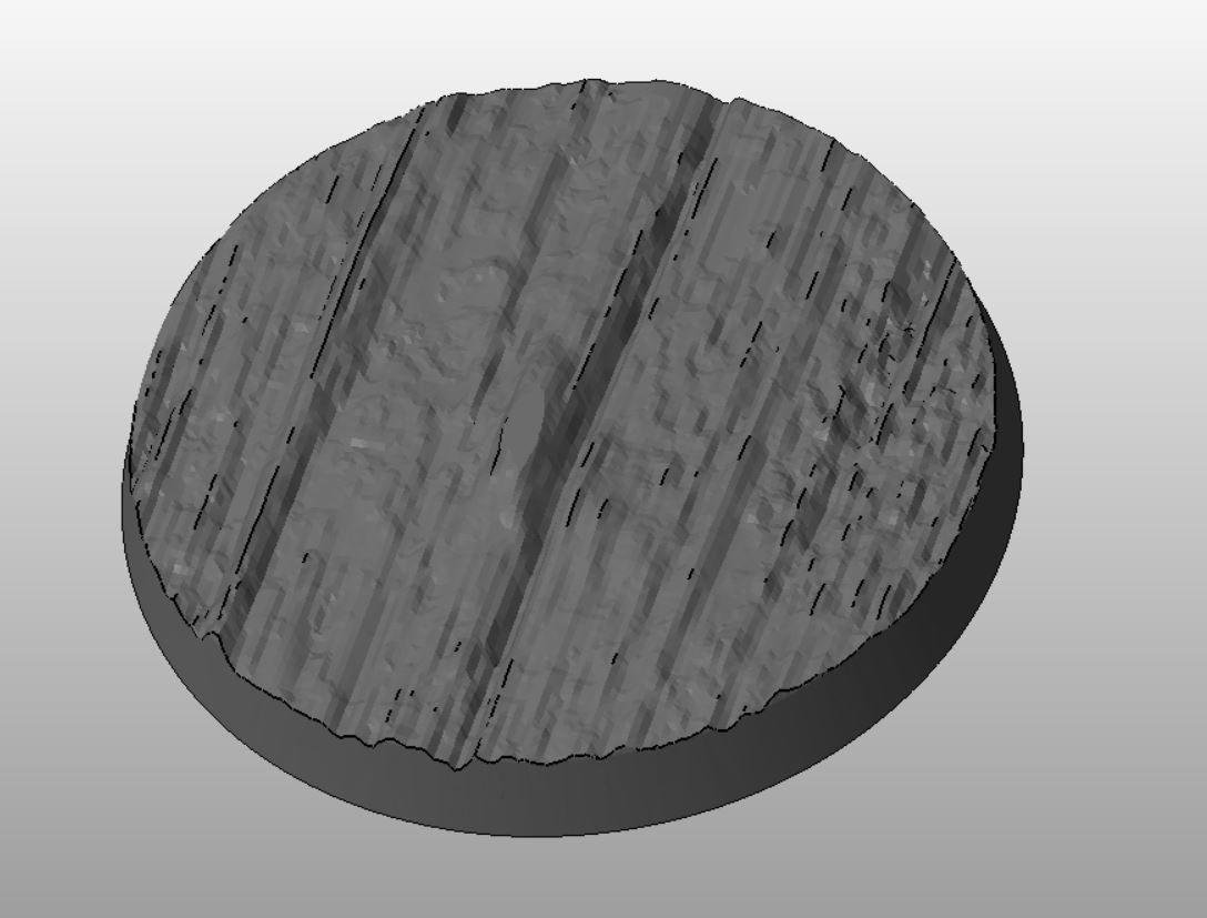 F16 - OLD GRAIN 20-120mm Round Bases 3D print model_4