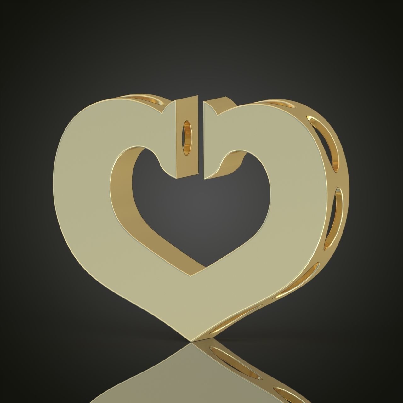 Pendant model 3D 0193 printable model 3D print model_4