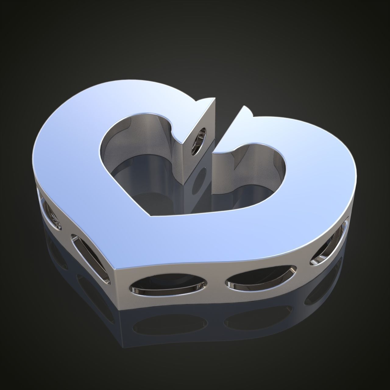 Pendant model 3D 0193 printable model 3D print model_1