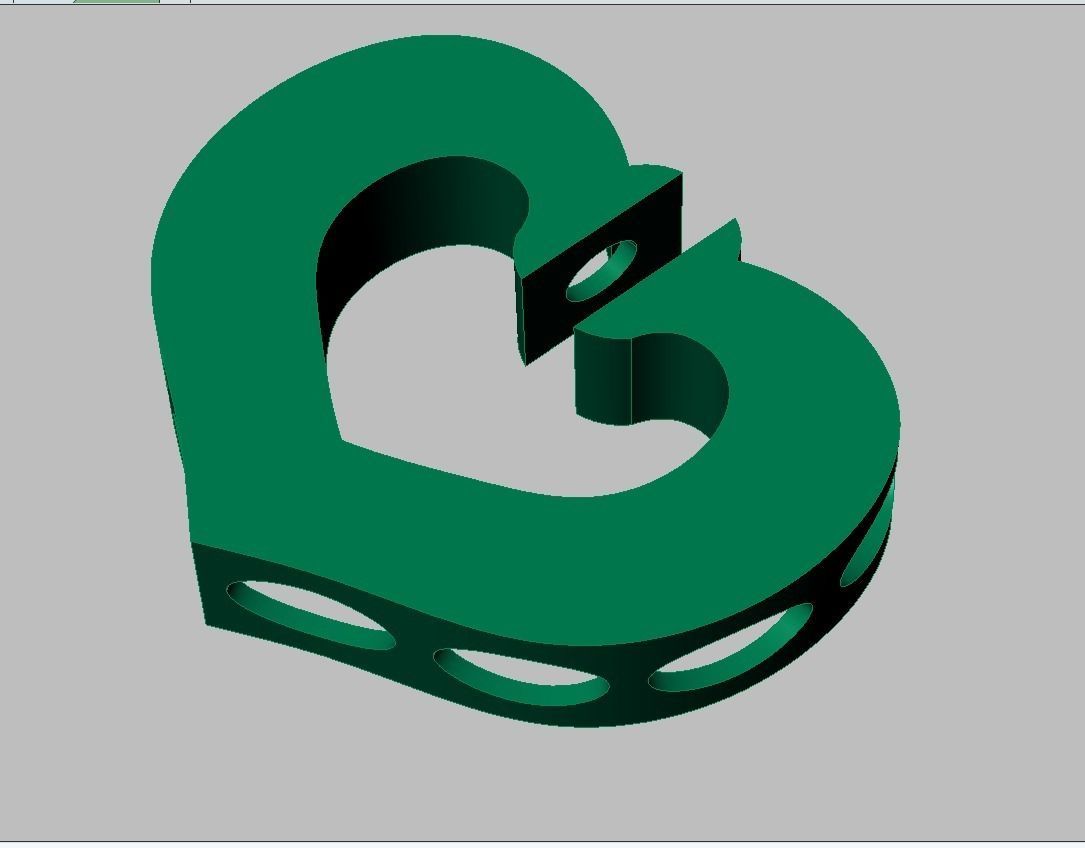 Pendant model 3D 0193 printable model 3D print model_10