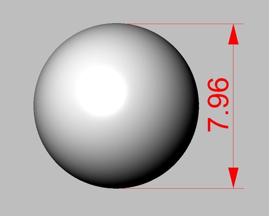 Pendant with Pearl model 3D 0196 printable model10 3D print model_9