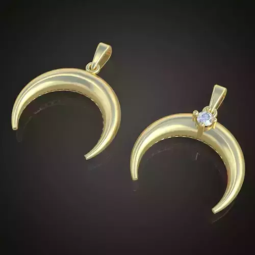 Pendant model 3D 0197 printable model