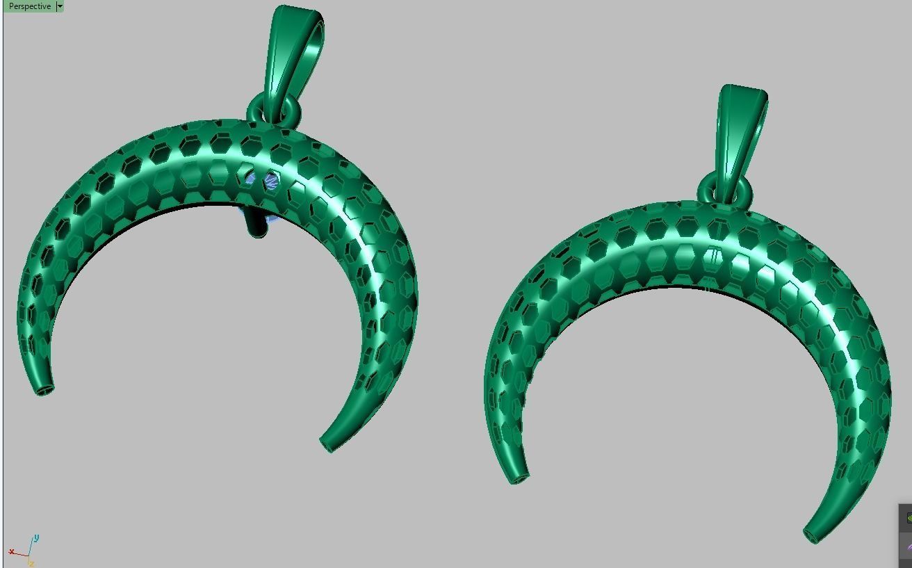 Pendant model 3D 0197 printable model 3D print model_12