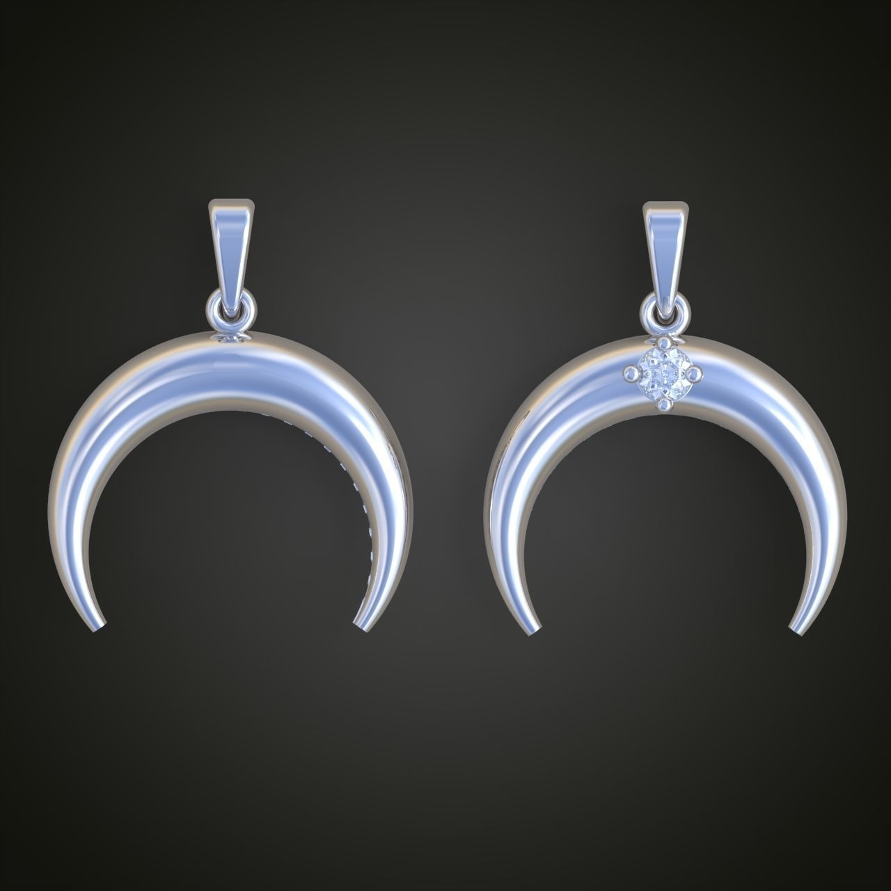 Pendant model 3D 0197 printable model 3D print model_2