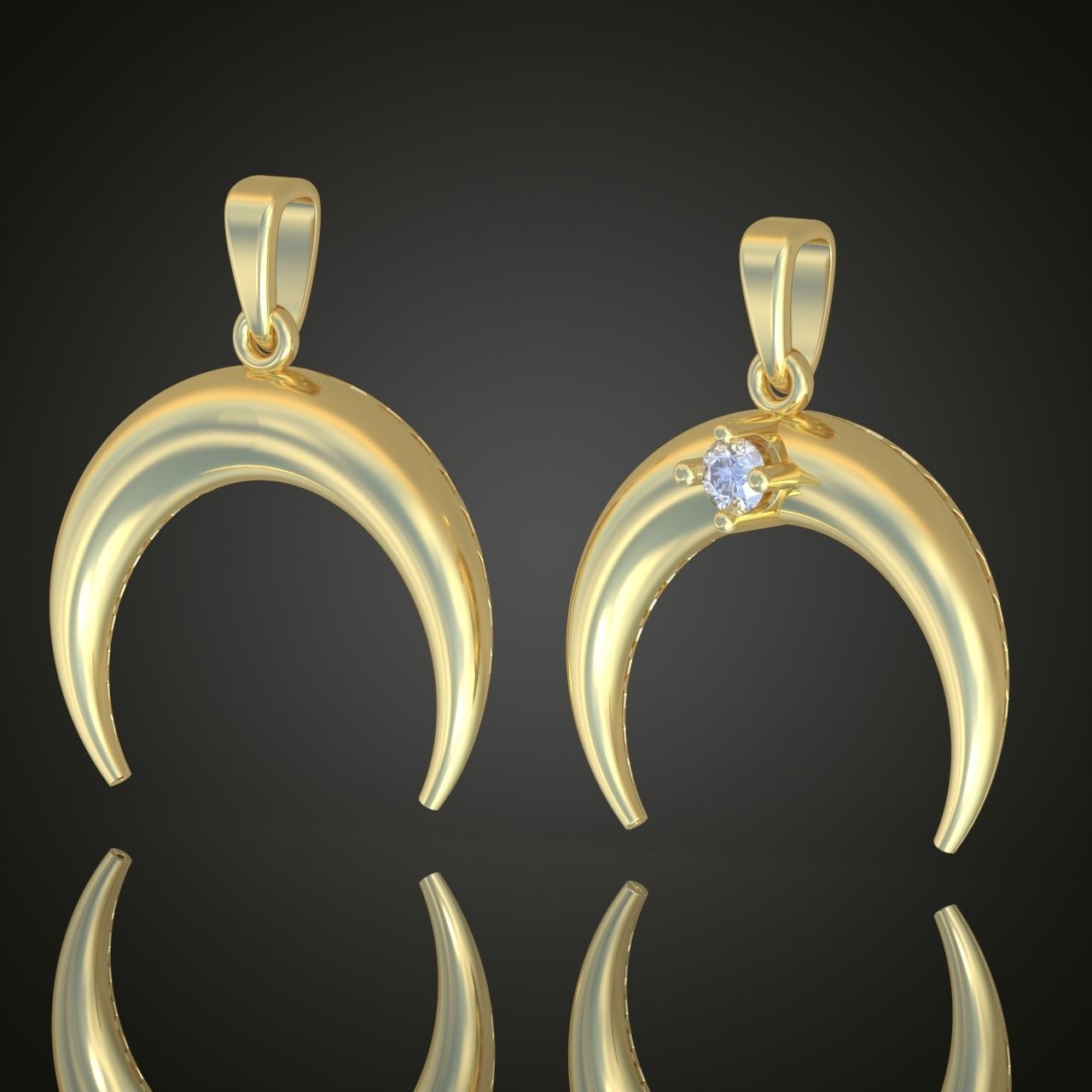 Pendant model 3D 0197 printable model 3D print model_4