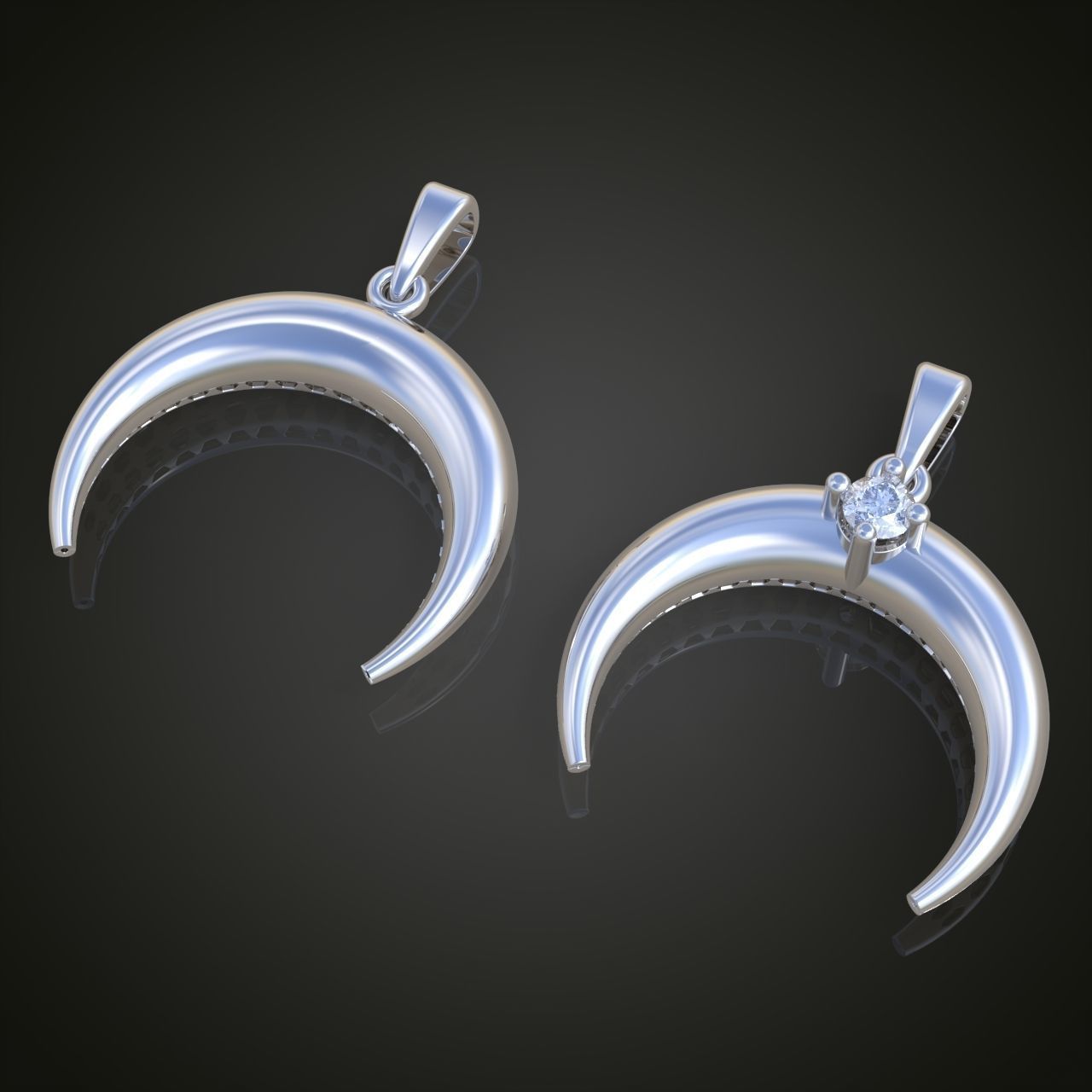 Pendant model 3D 0197 printable model 3D print model_1