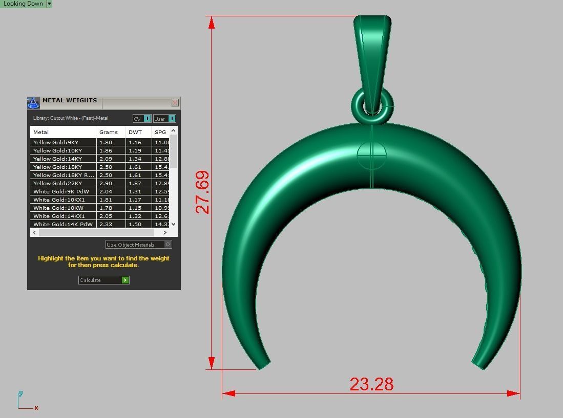 Pendant model 3D 0197 printable model 3D print model_13