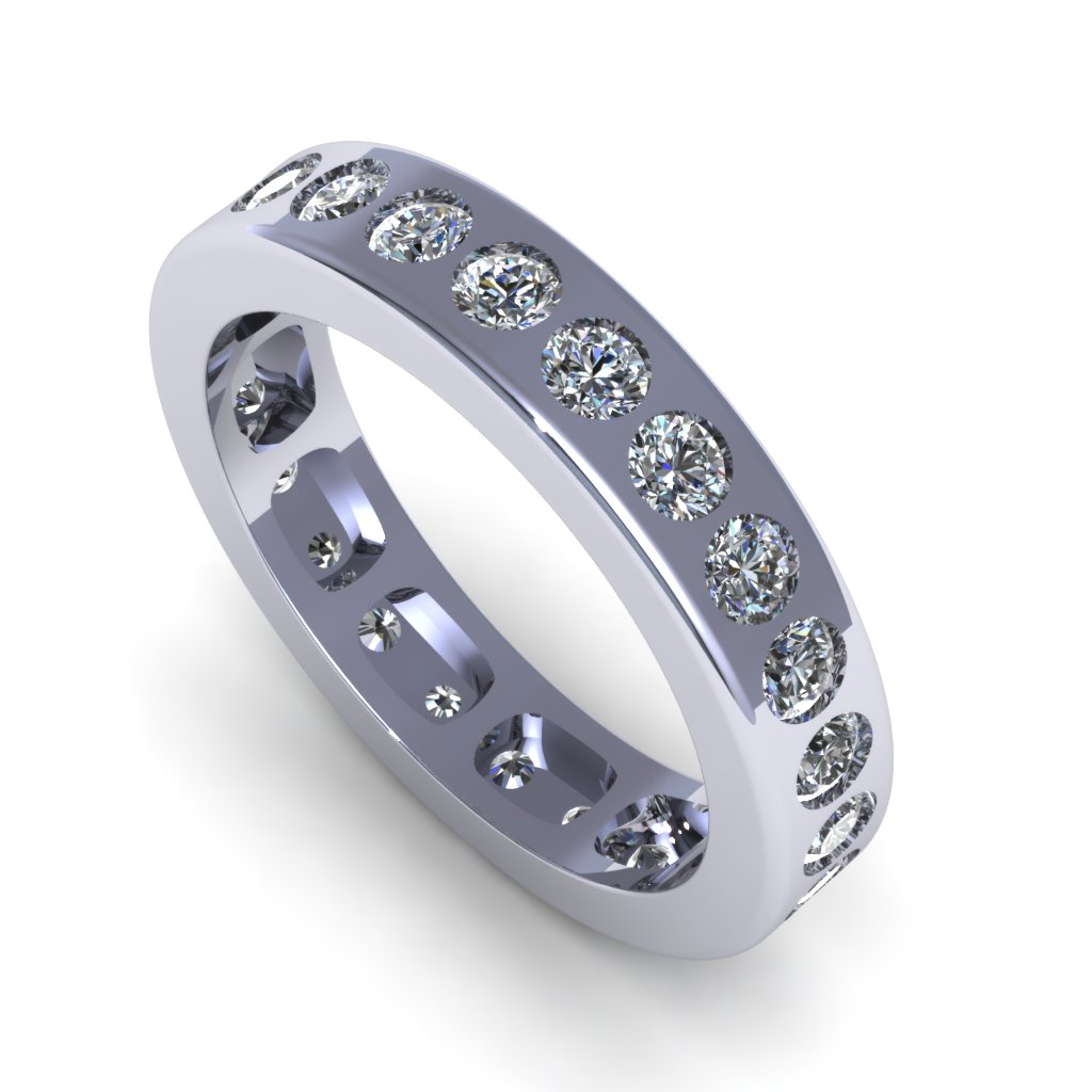 Wedding Band 3D print model_1