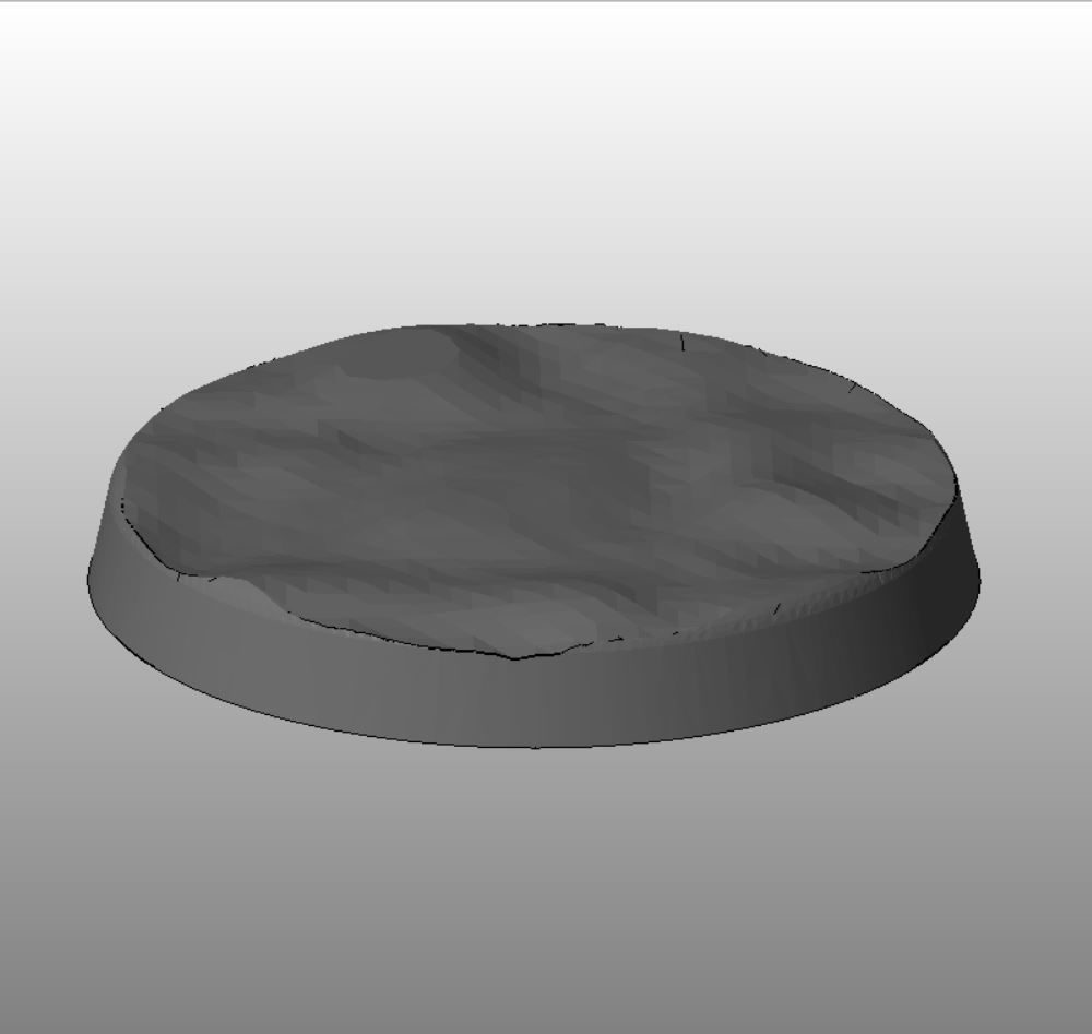 F19 - SEAFLOOR 20-120mm Round Bases 3D print model_4