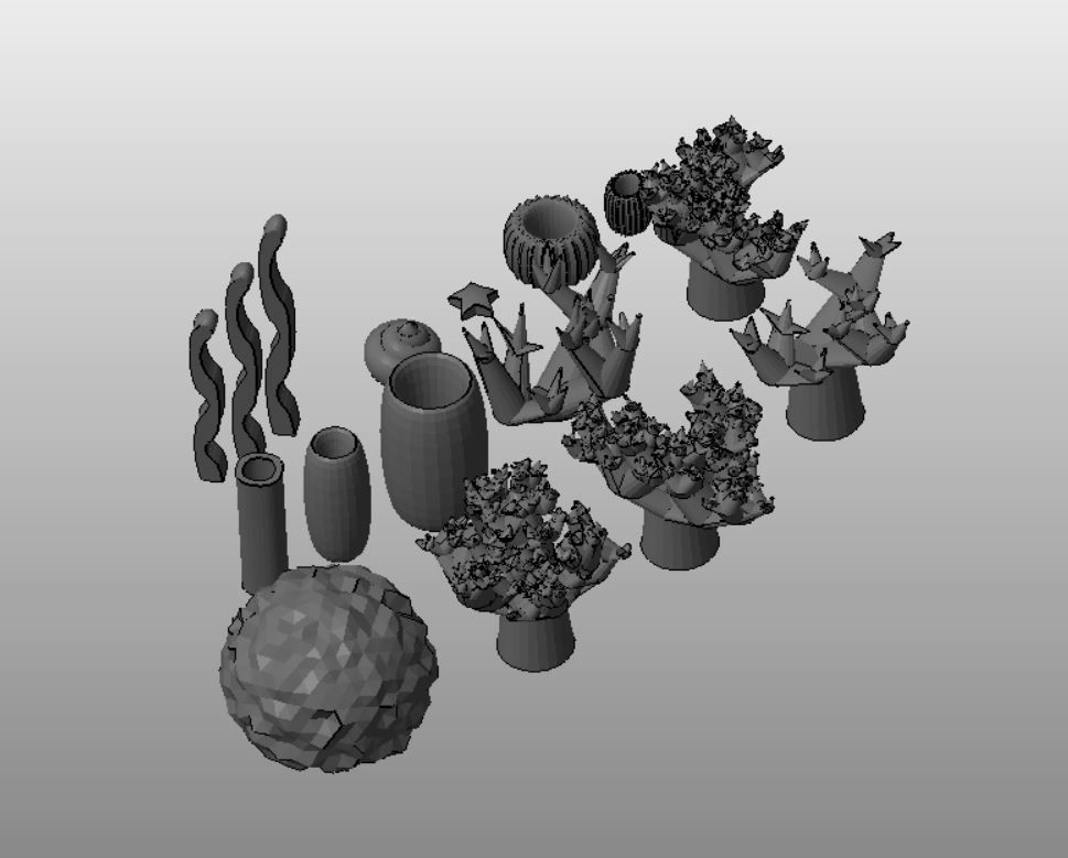 F19 - SEAFLOOR 20-120mm Round Bases 3D print model_7