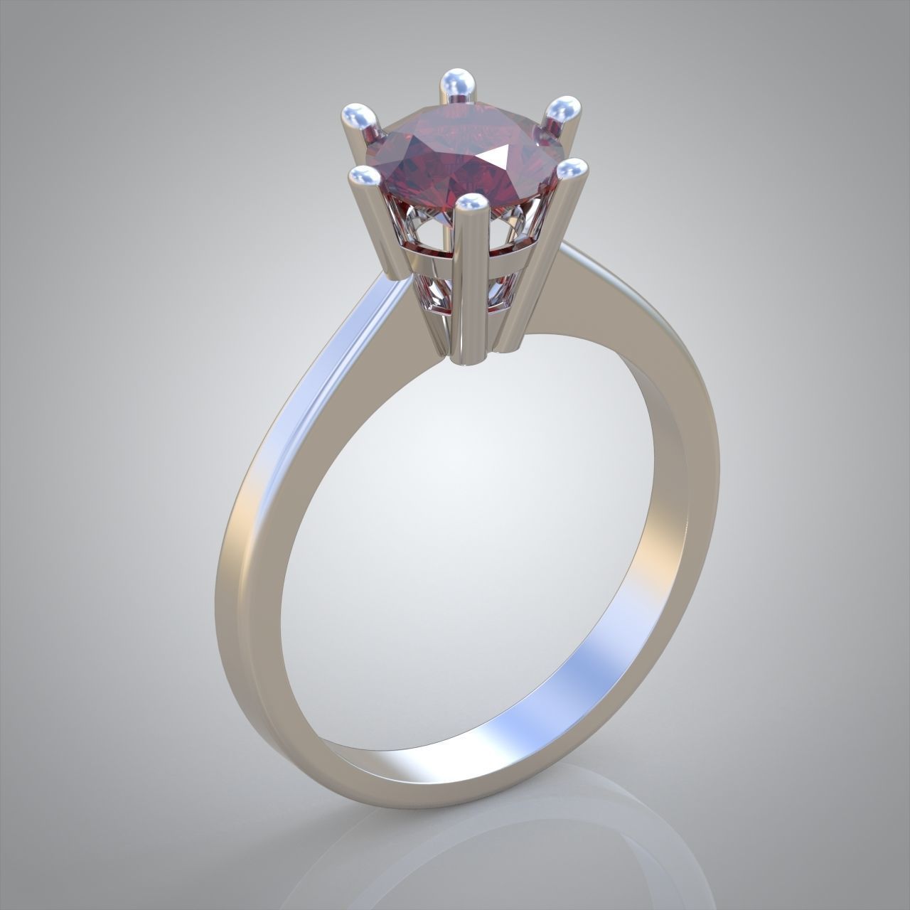 Diamond ring 0380 3D printable model10- 3D print model_7
