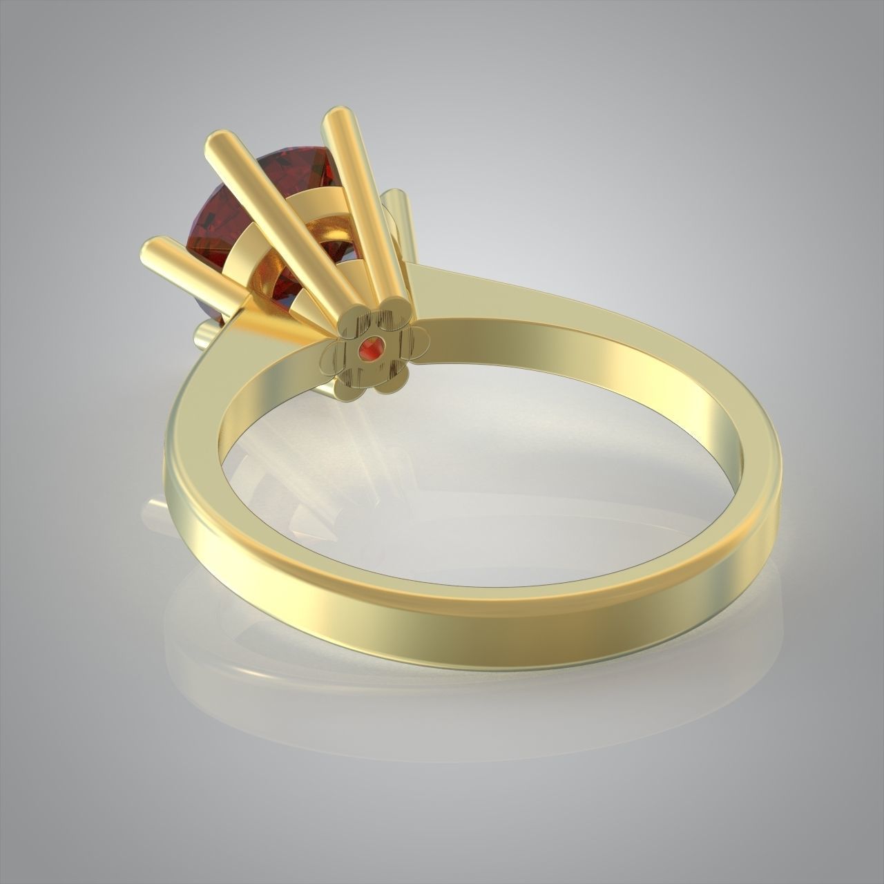 Diamond ring 0380 3D printable model10- 3D print model_11