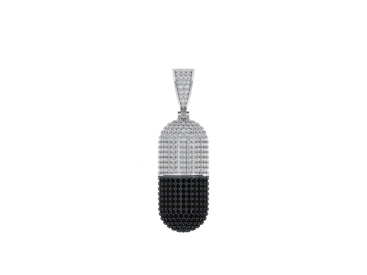 Capsule Pendant 3D print model_5