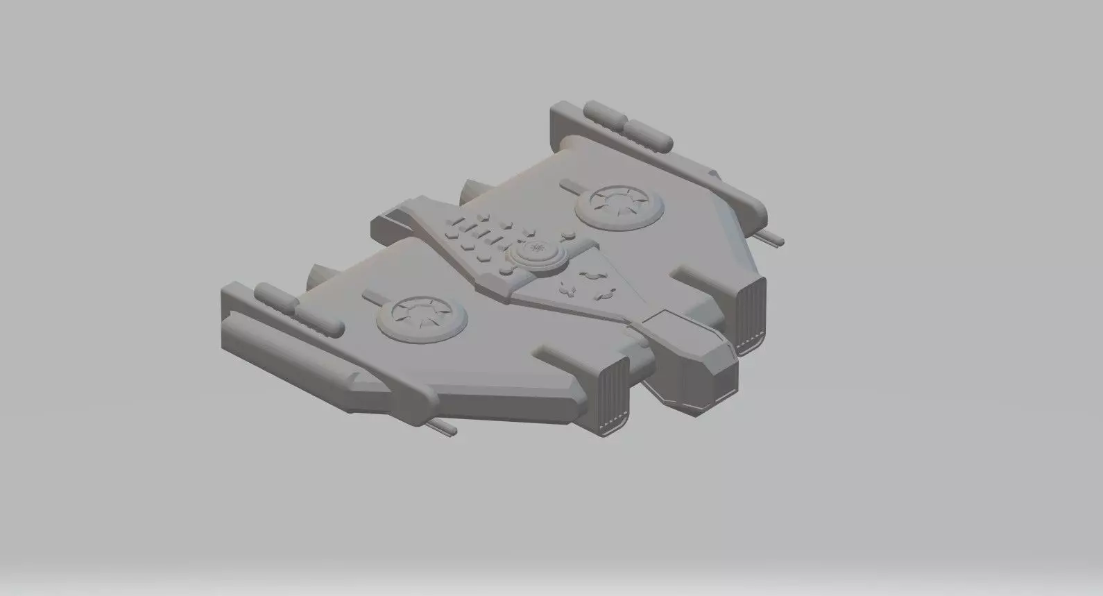 CS3-072023 Concept Starship 3D print model