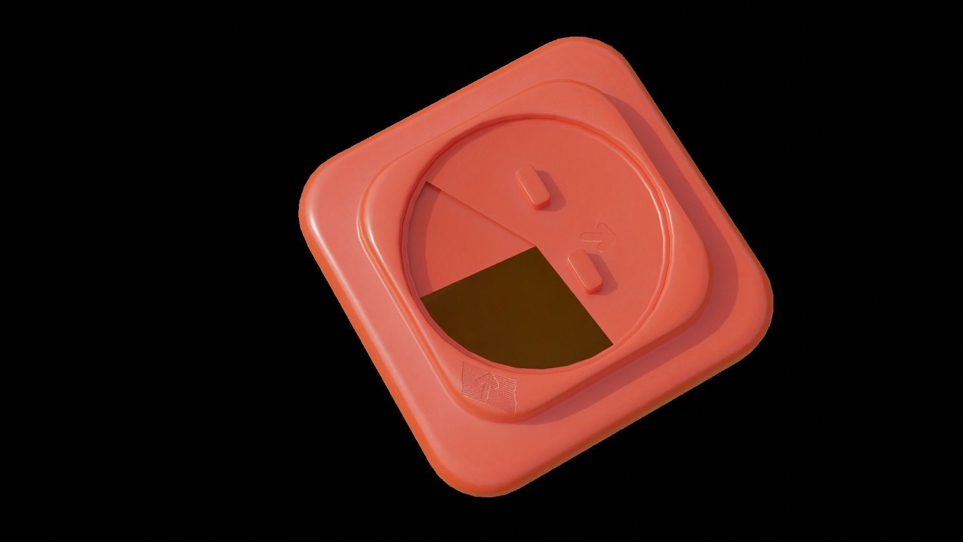 Sharps Container 1L 3D model_5