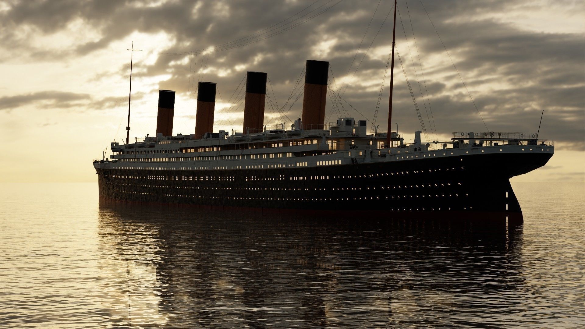 RMS Titanic  3D model_9