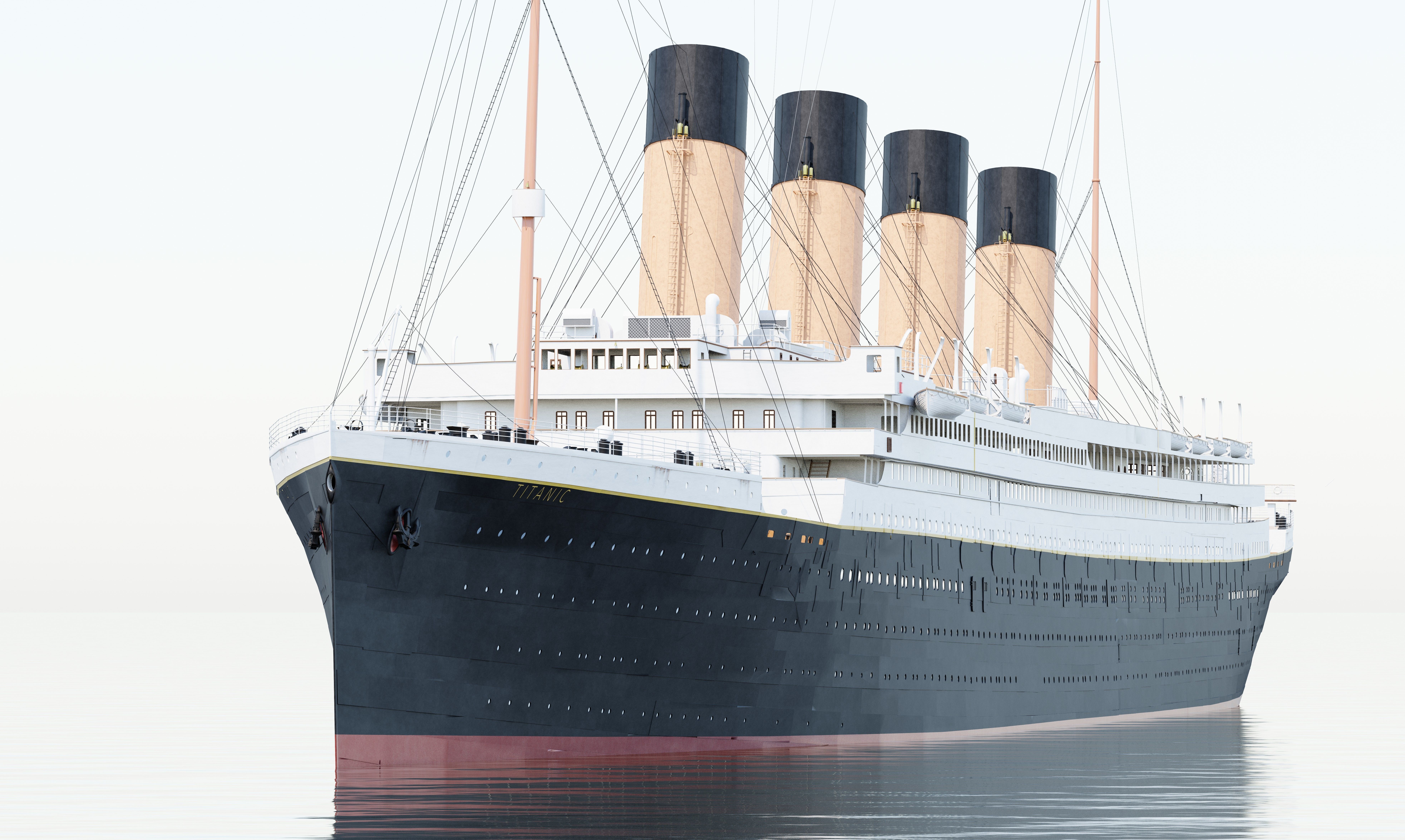 RMS Titanic  3D model_3