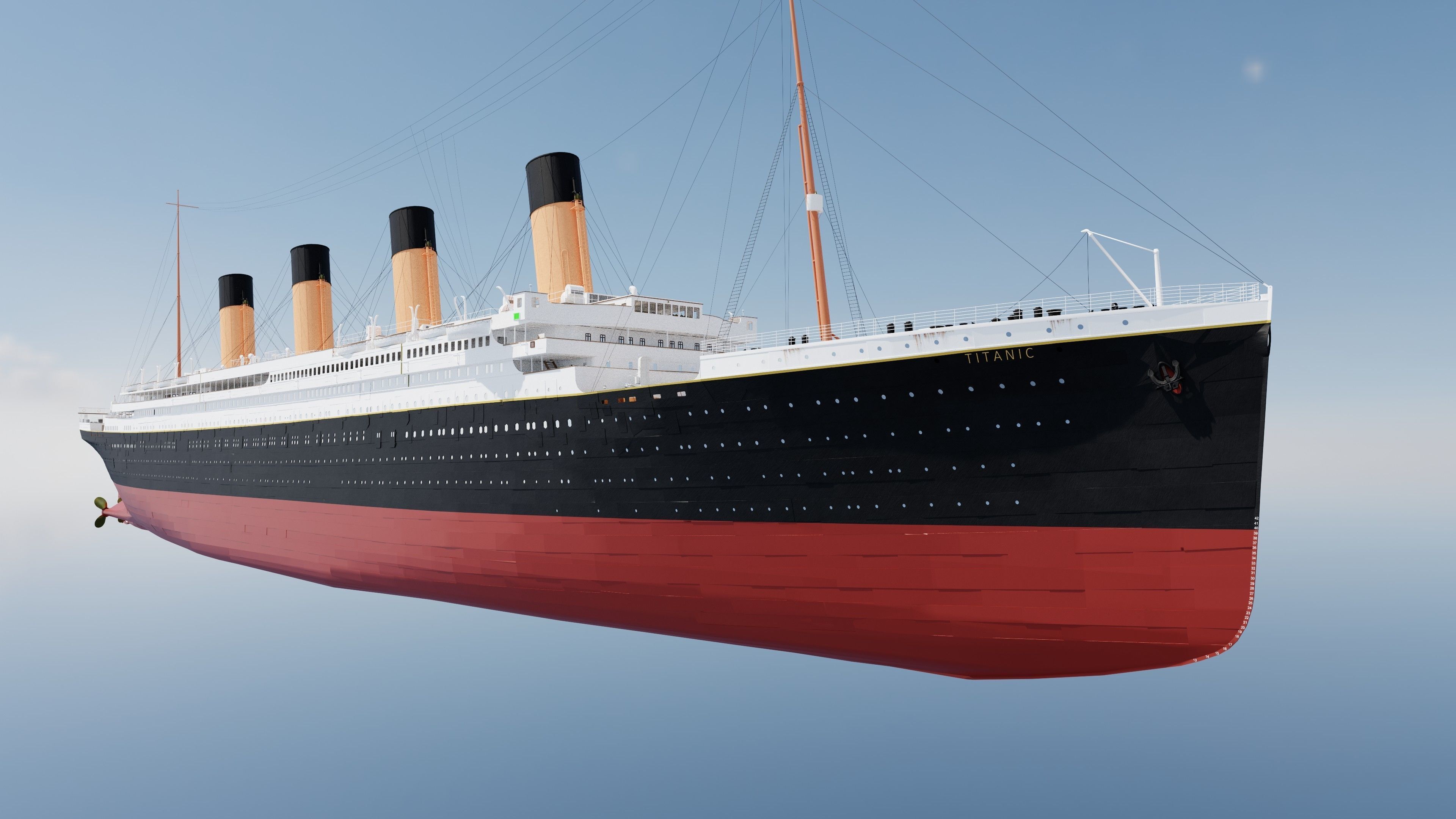 RMS Titanic  3D model_7