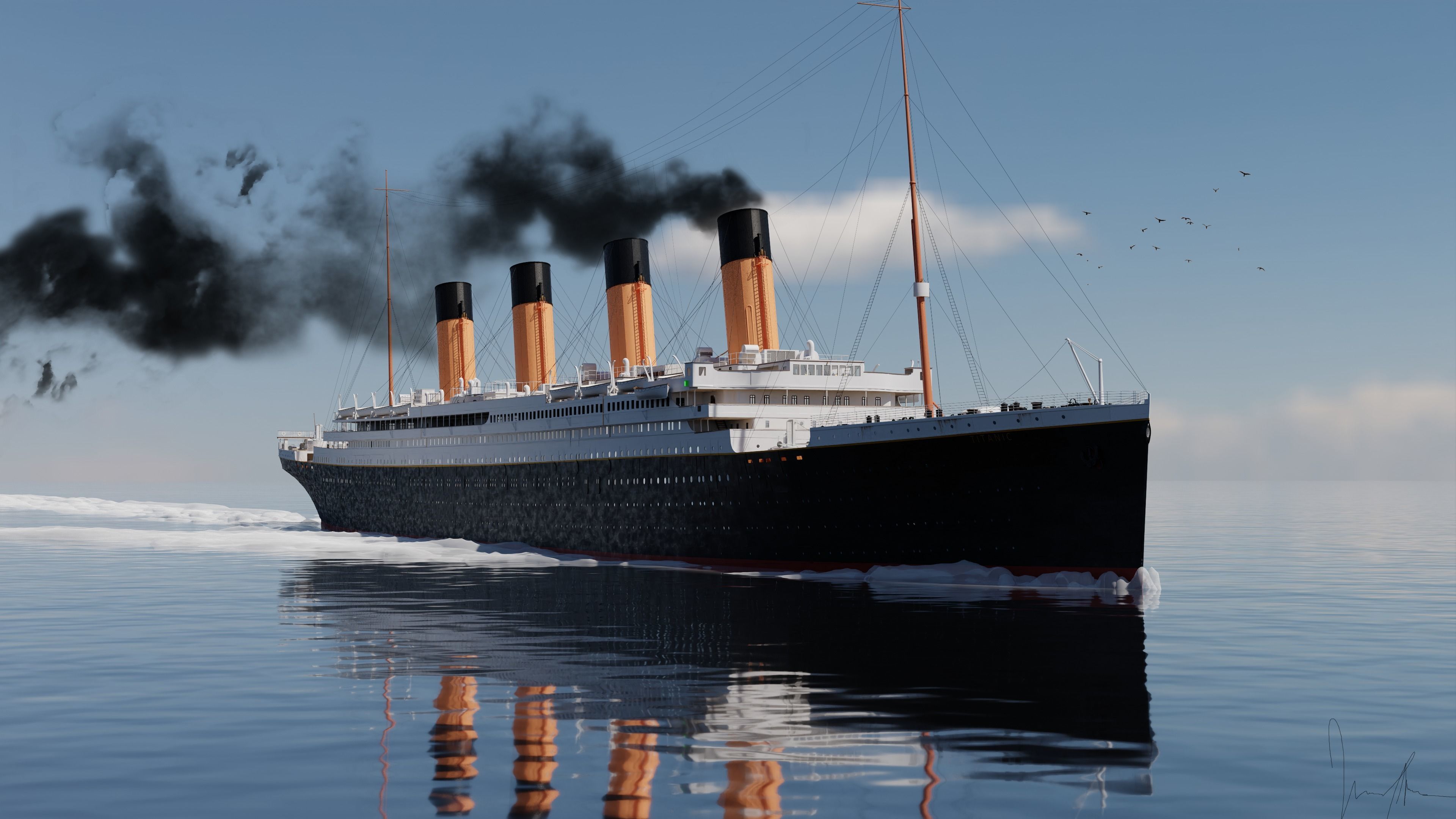 RMS Titanic  3D model_8