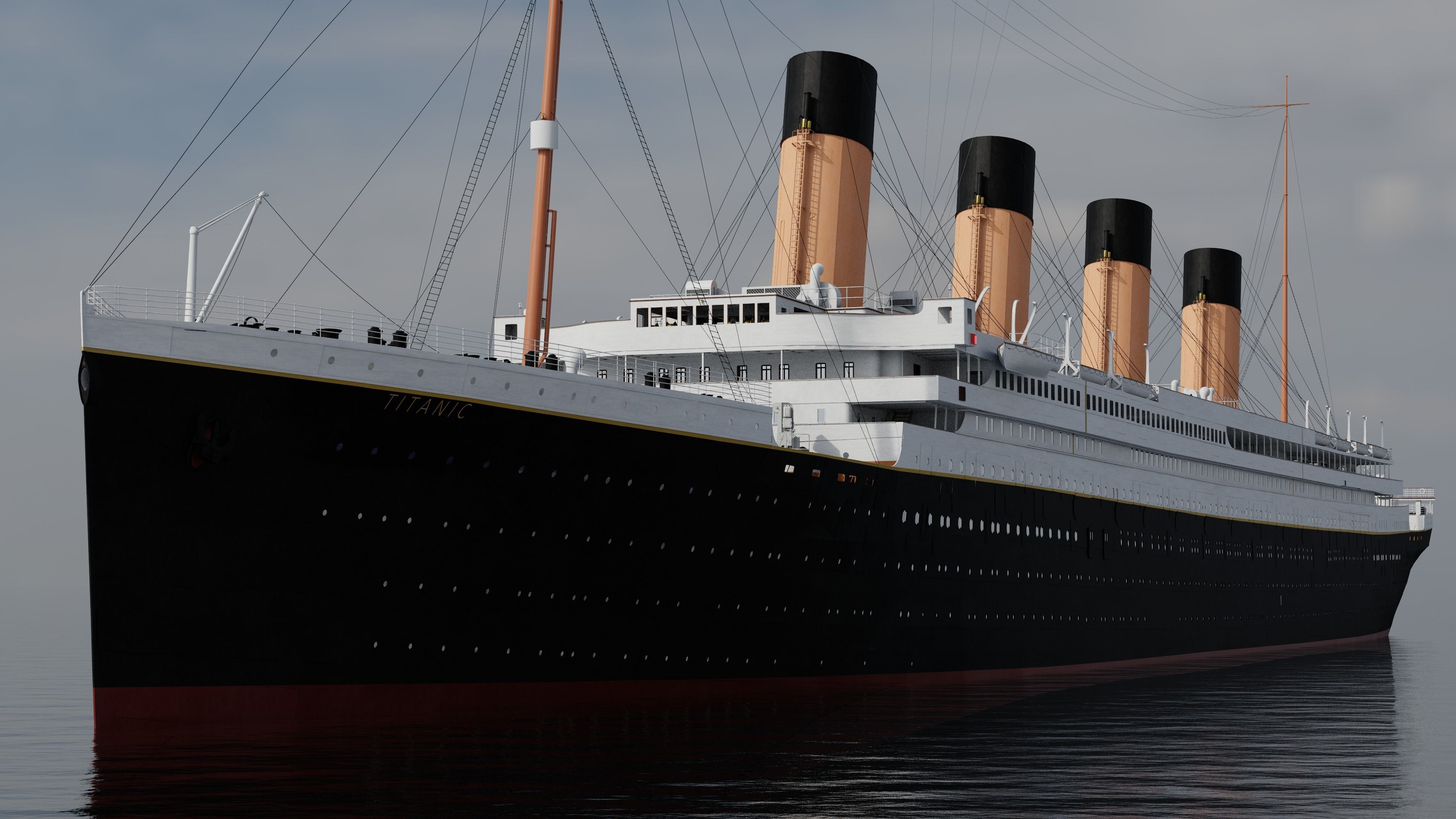 RMS Titanic  3D model_6