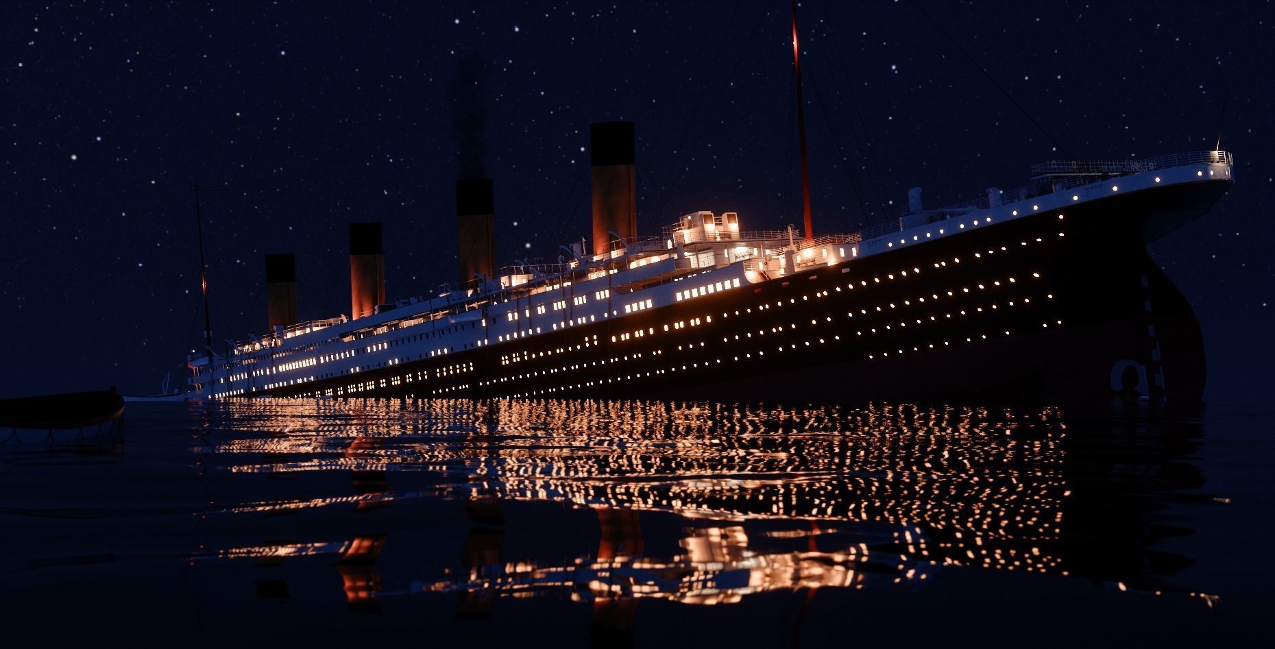 RMS Titanic  3D model_10