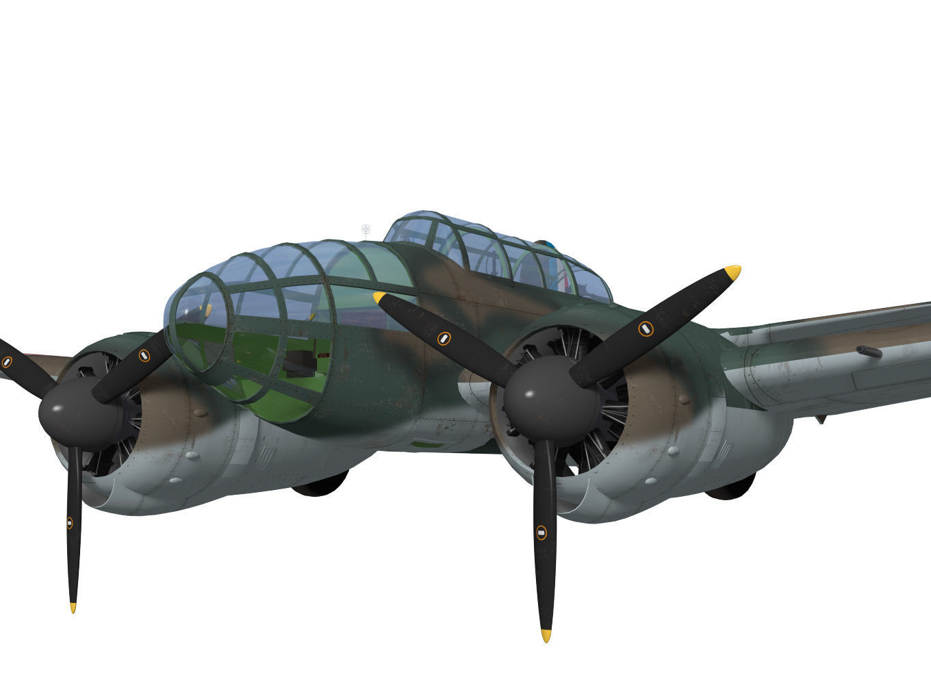 Bloch MB174 3D model_4