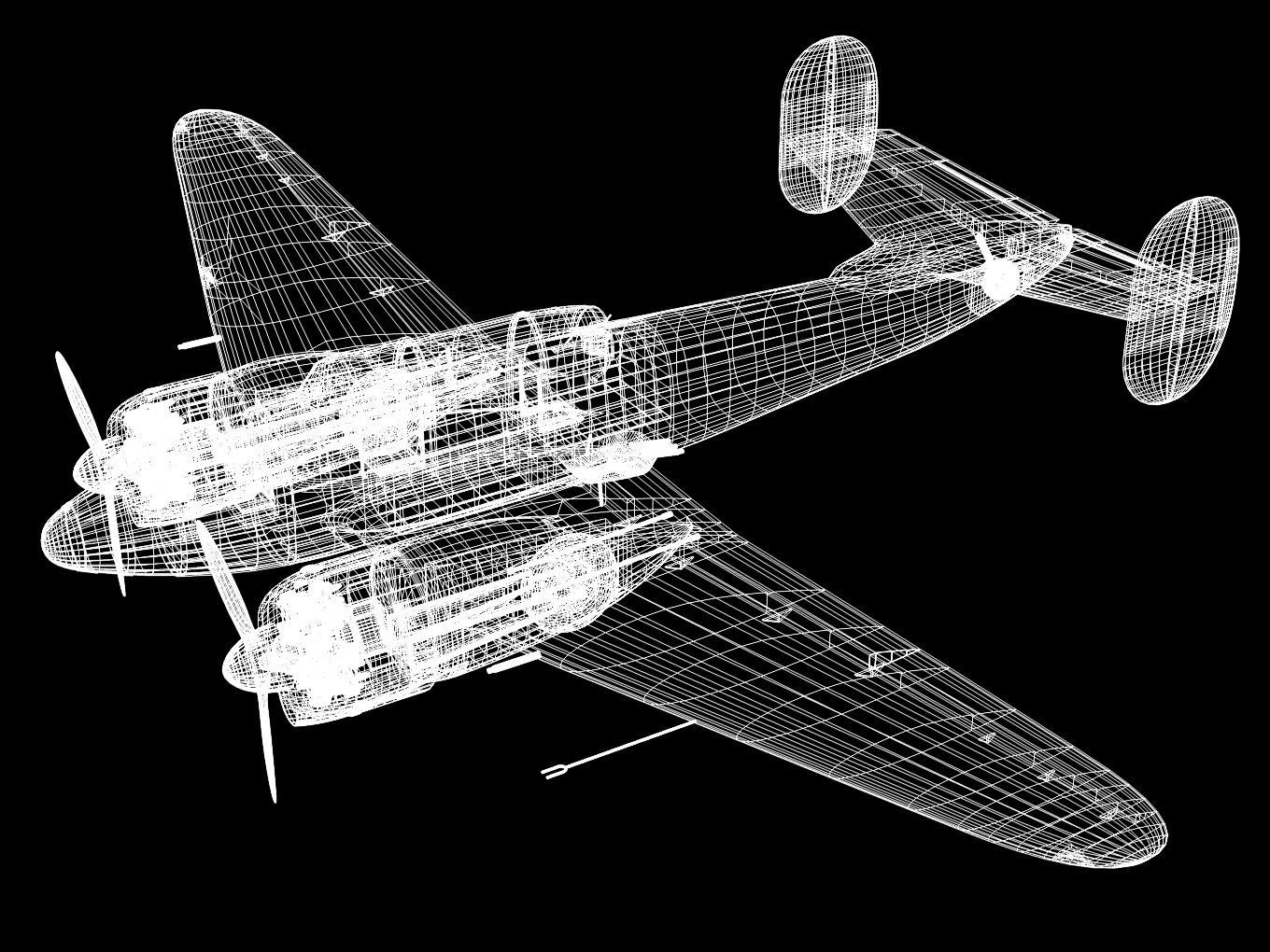 Bloch MB174 3D model_15
