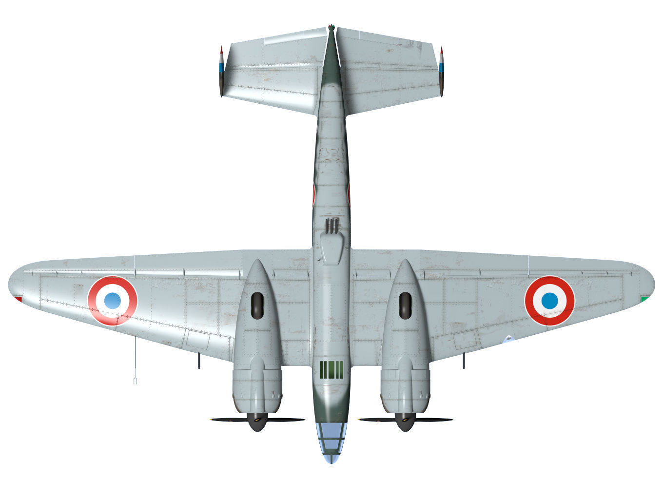 Bloch MB174 3D model_13