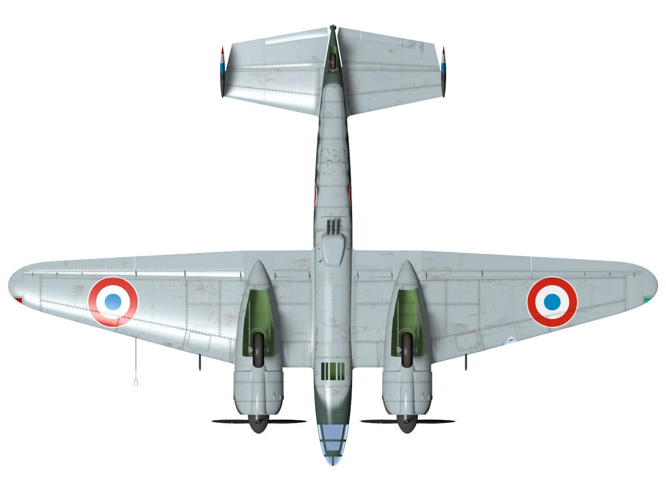 Bloch MB174 3D model_14