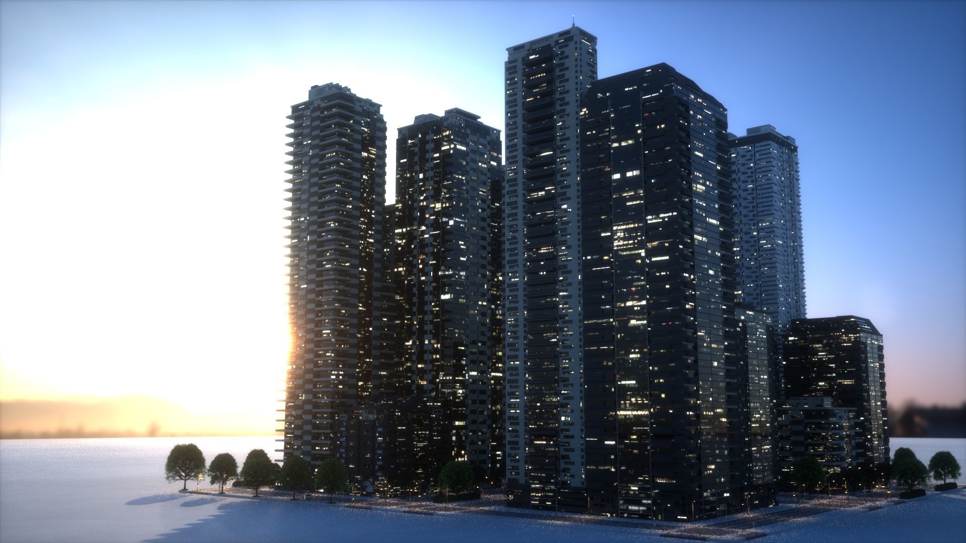 City Block Type B31 3D model_3