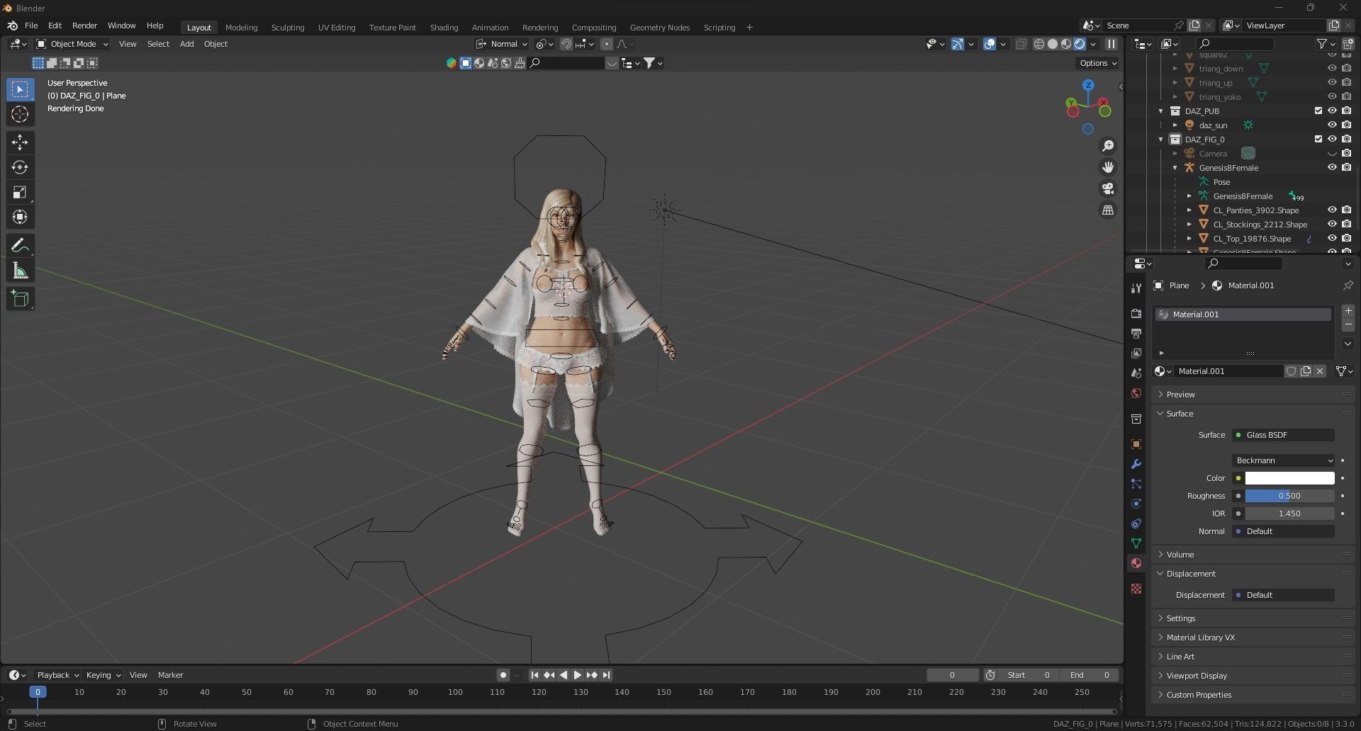 Stunning Scarlett Johansson 3D Model - Highly Realistic 3D model_3