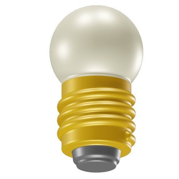 Torch Bulb Toy 3D model_2