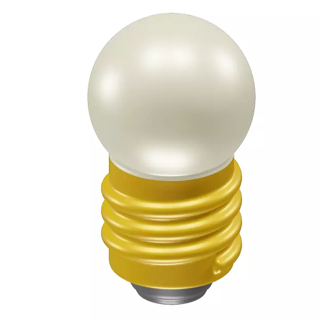 Torch Bulb Toy 3D model_0