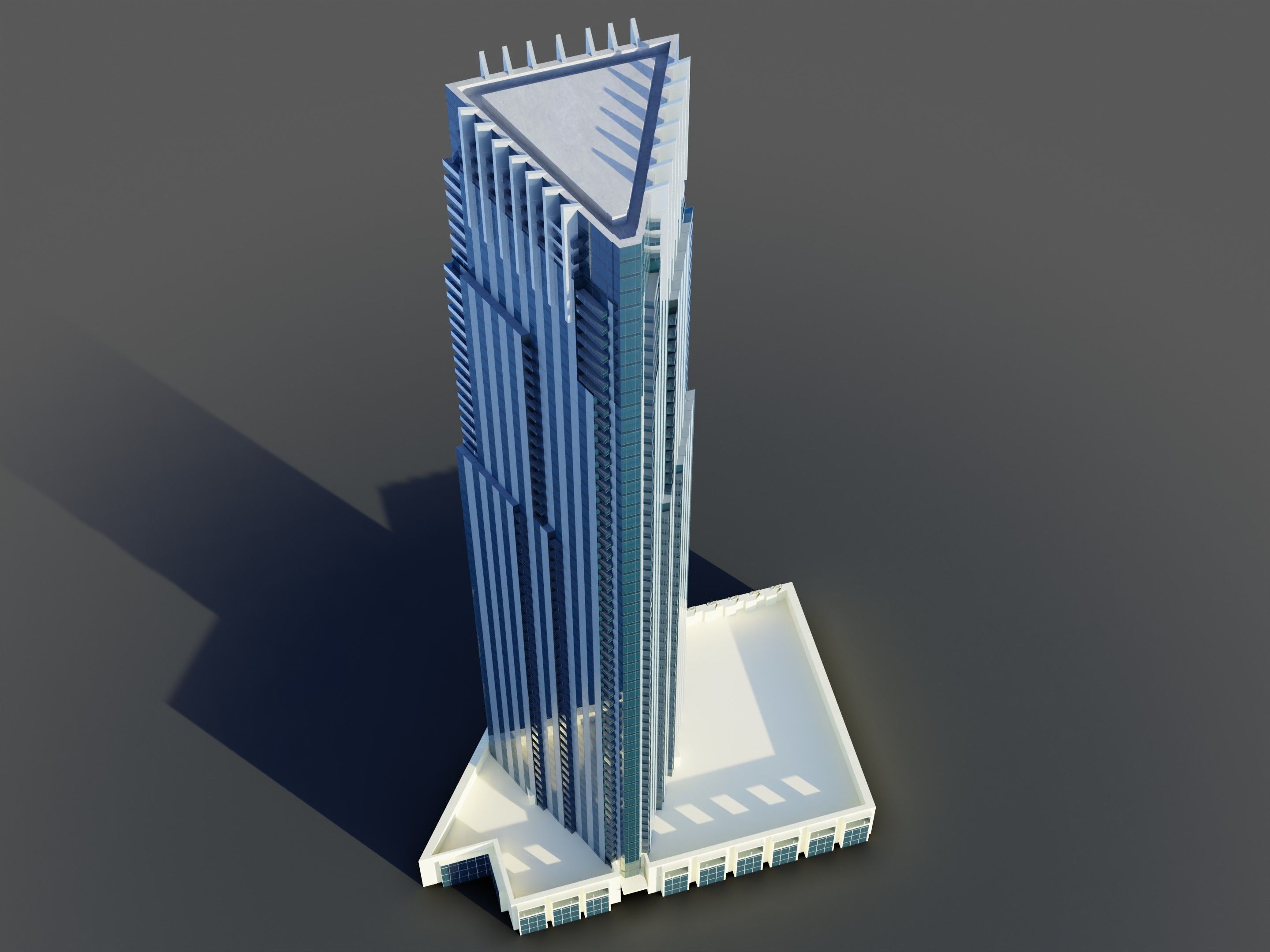 Vida residence Tower - Dubai 3D model_6