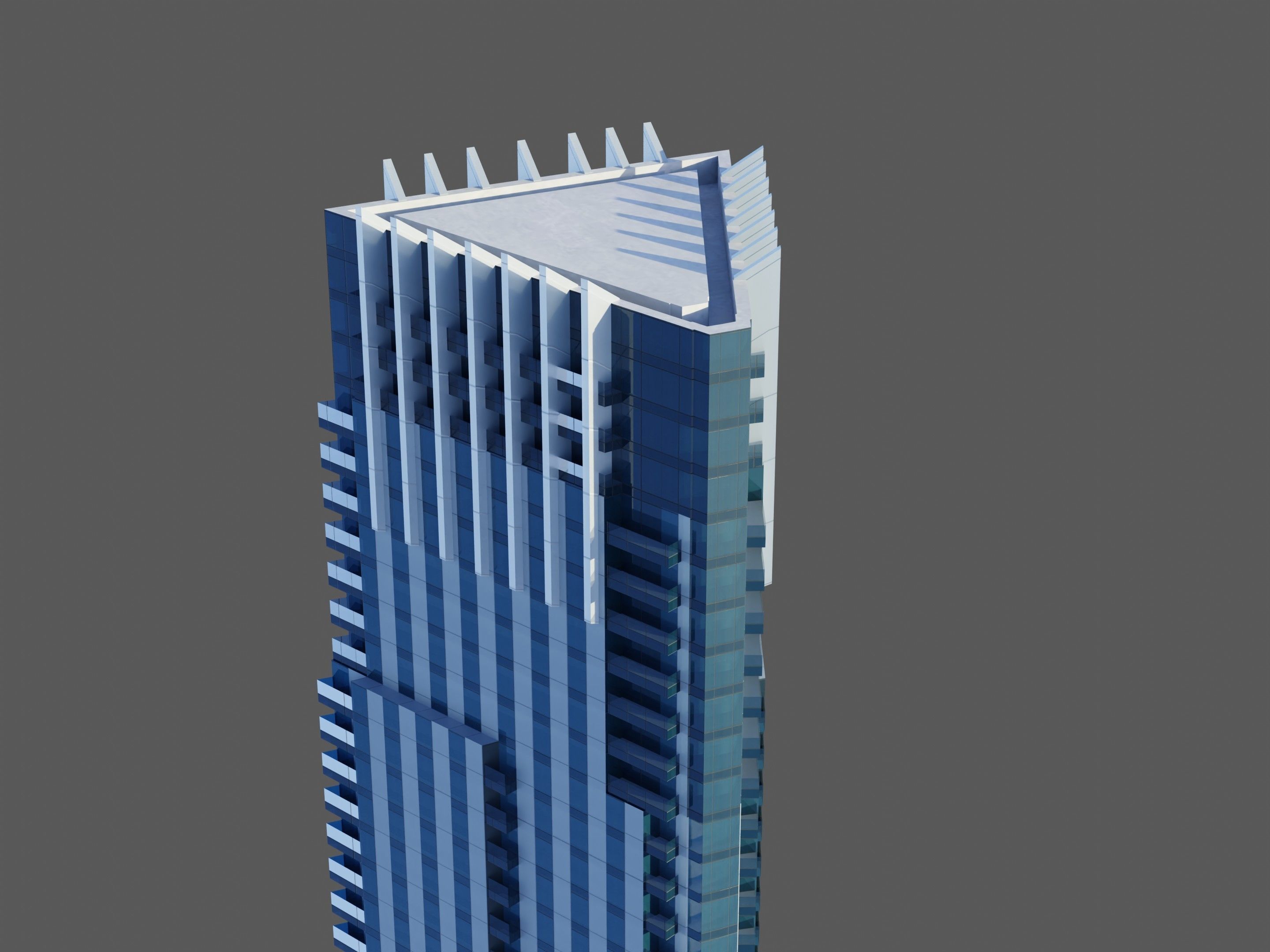 Vida residence Tower - Dubai 3D model_5