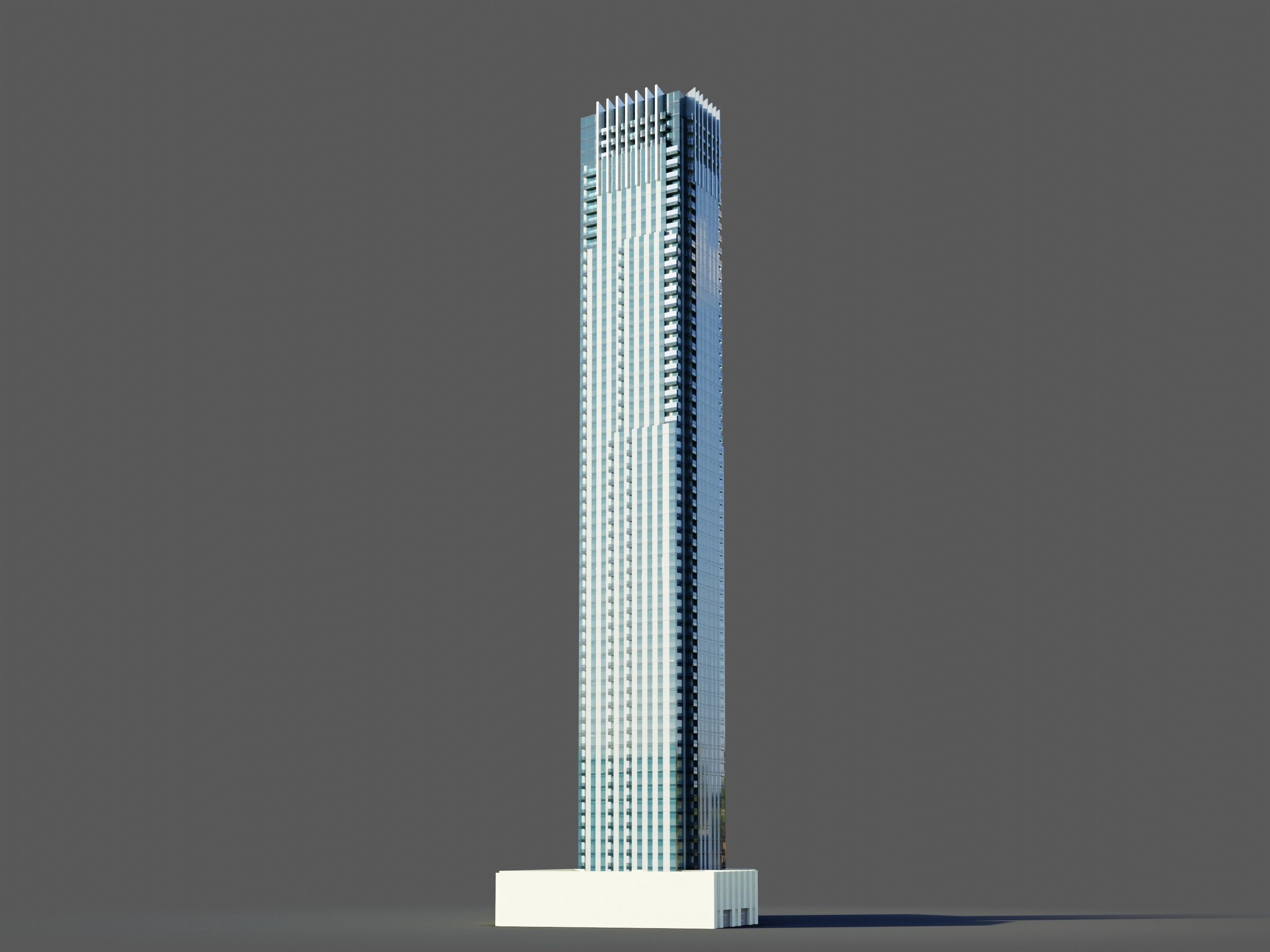 Vida residence Tower - Dubai 3D model_3