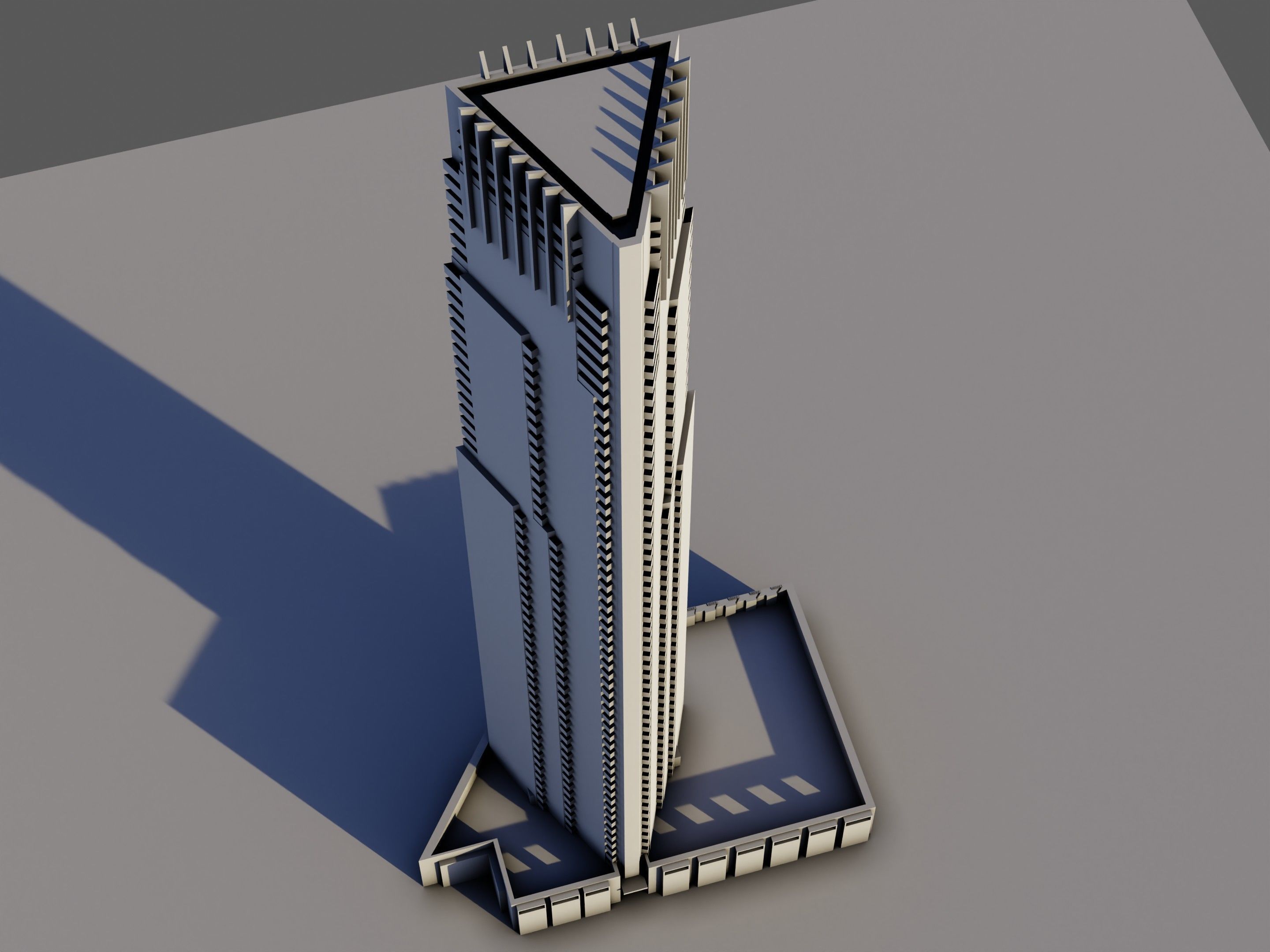 Vida residence Tower - Dubai 3D model_7