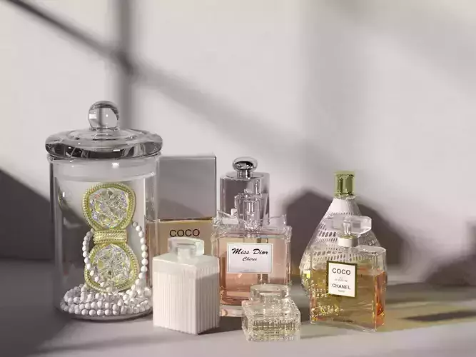 Jewellery with Perfume Collection