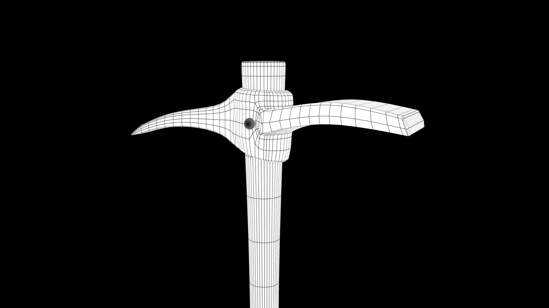 axe battle 3D model_9