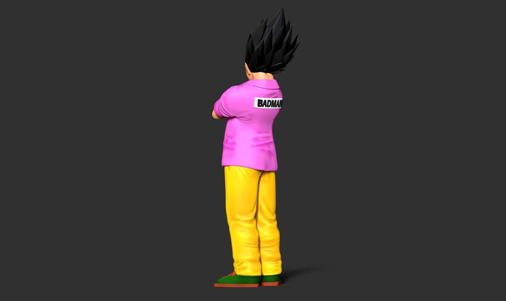 Badman Vegeta - Dragon Ball Fanart 3D print model_3